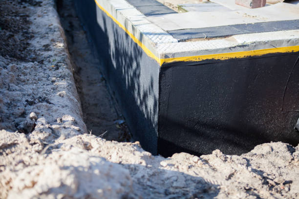 Professional Waterproofing technician working in Long Valley, NJ